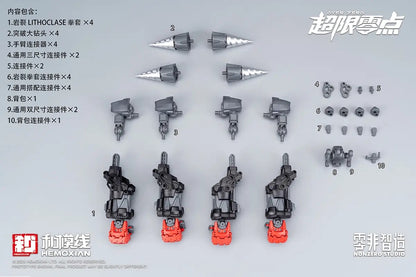 (Pre-Order) Hemoxian 1/10 Over Zero Series BAKI Accessory Expansion Pack (ETA: Q1 2026)