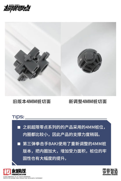 (Pre-Order) Hemoxian 1/10 Over Zero Series BAKI Accessory Expansion Pack (ETA: Q1 2026)