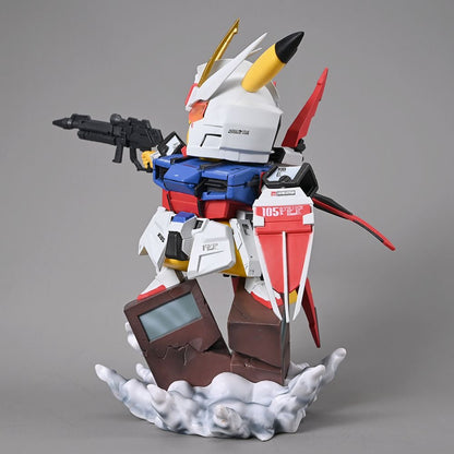 Pokemon X Gundam Action Figure - Aile Strike Pikachu