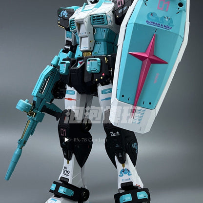 (Bubble Studio) Daban 1/60 Scale PG Unleashed RX-78-2 Customized Version Miku