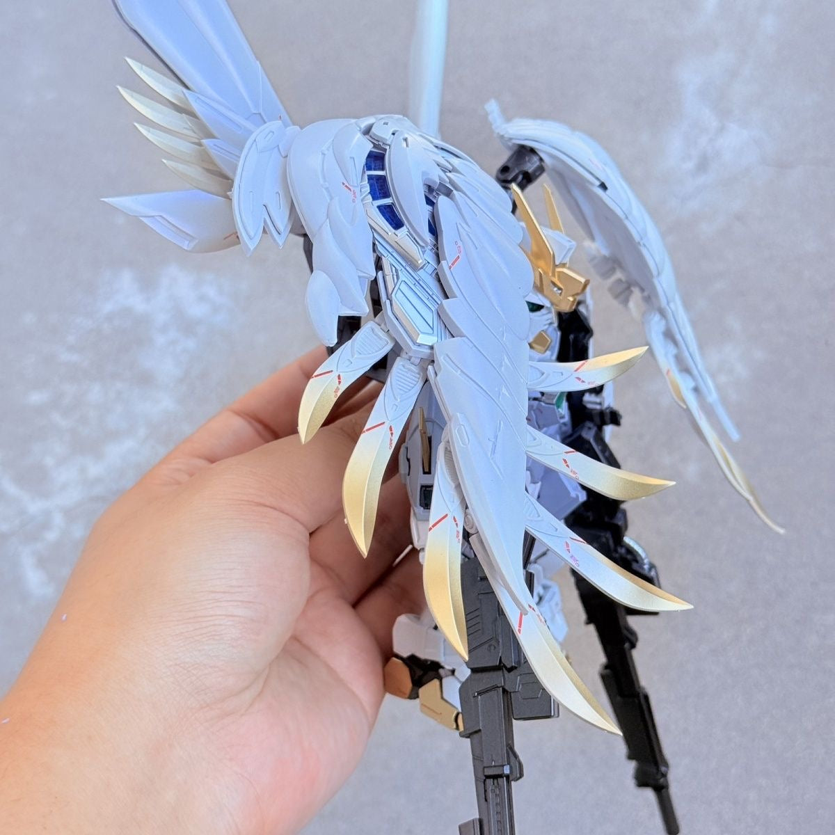 Bubble Studio Customized Paint [Snow White Prelude Version] Changlong MGSD Wing Zero Gundam