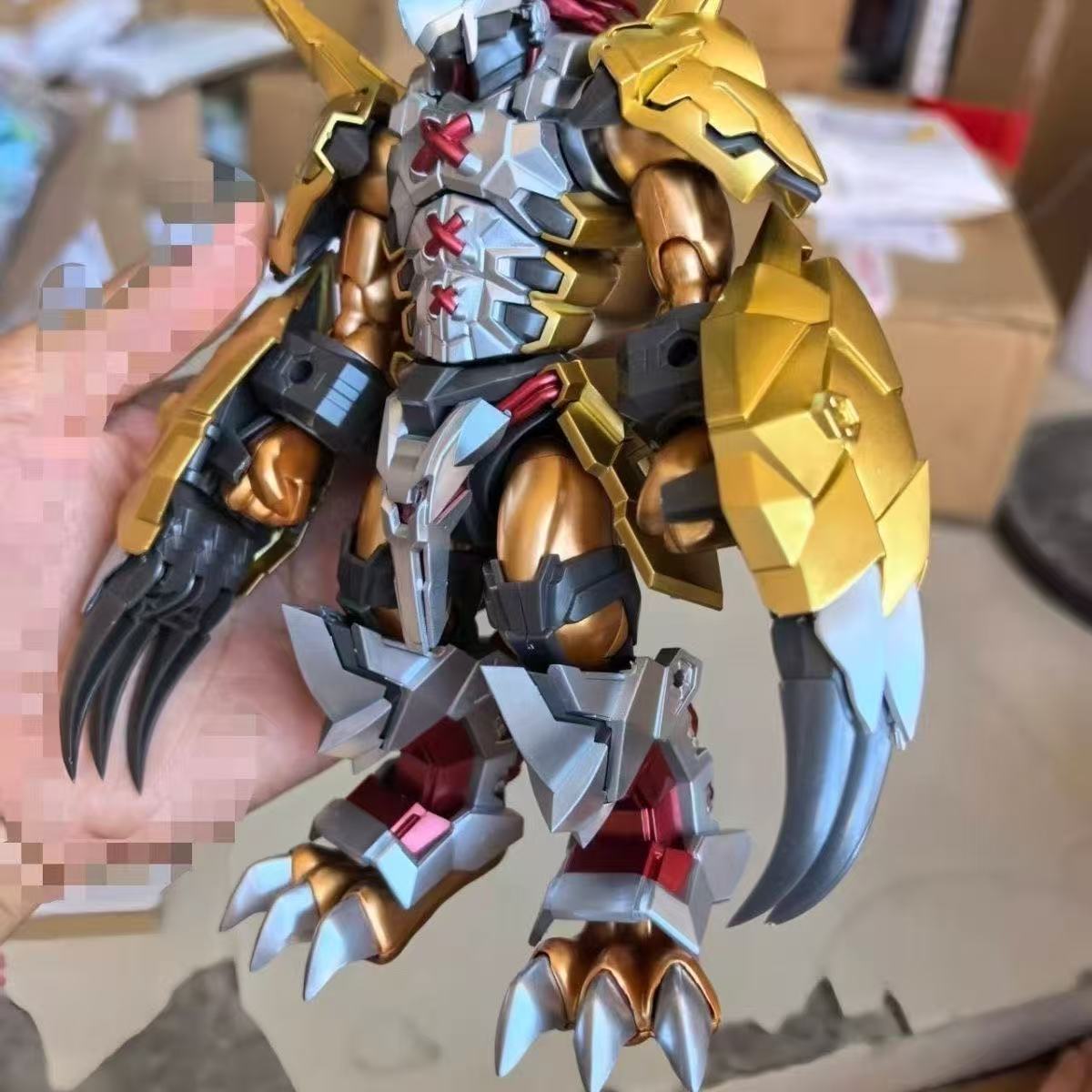 ZY Studio Figure-Rise Amplified Wargreymon Metallic Coating Version (Third Party)