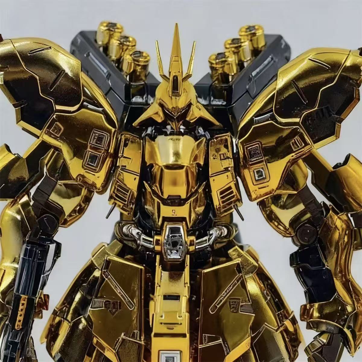 SH Studio RG Sazabi Plated Gold Coating Version (Third Party)