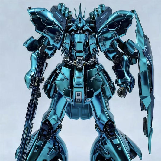 SH Studio RG Sazabi Plated Blue Coating Version (Third Party)