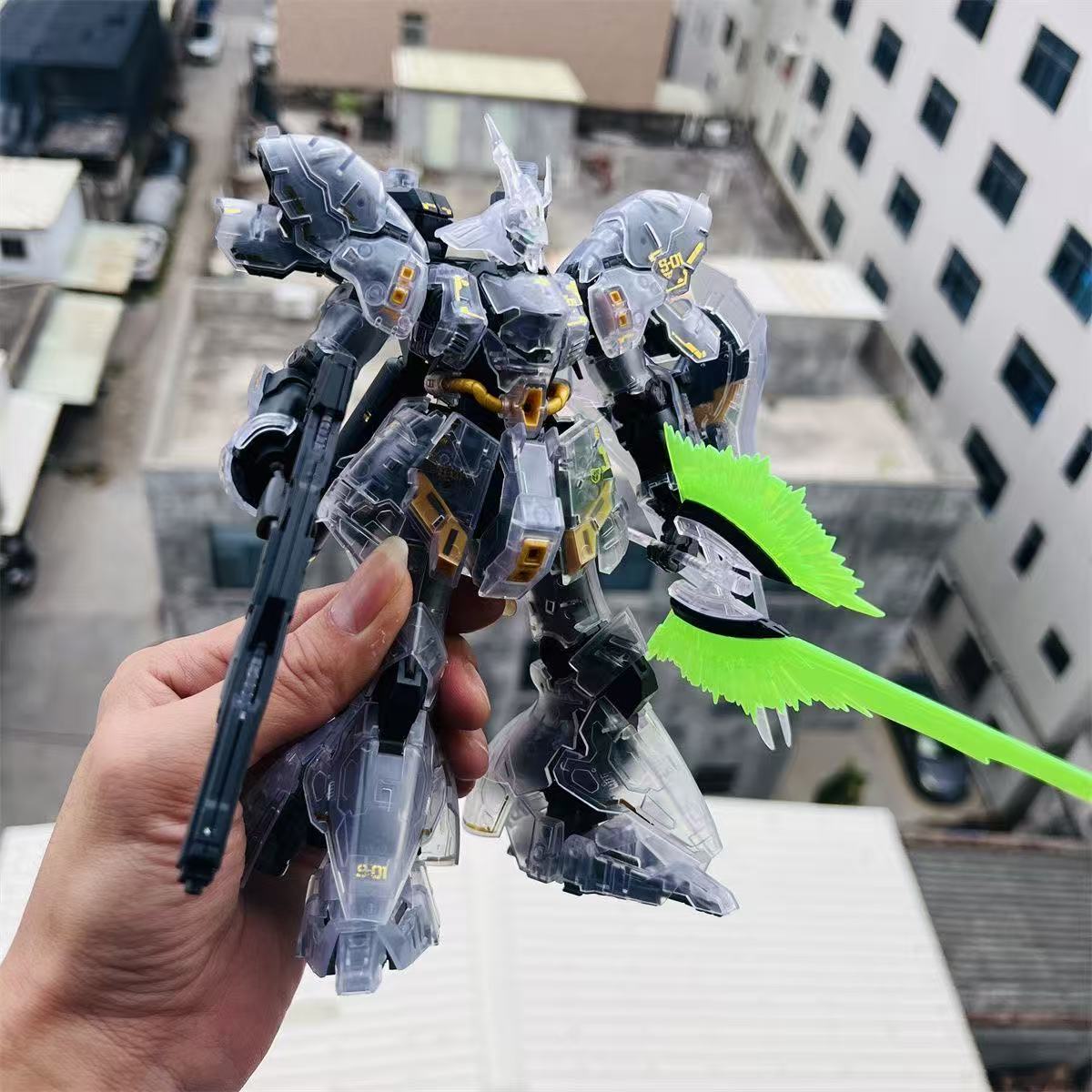 SH Studio RG Sazabi Mechanical Clear Version (Third Party)