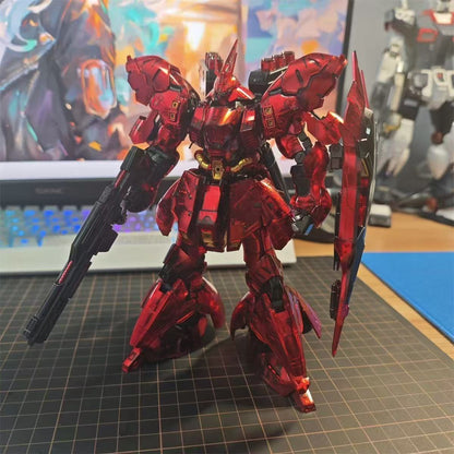 SH Studio RG Sazabi Clear Armor Plated Coating Version (Third Party)