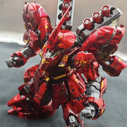 SH Studio RG Sazabi Clear Armor Plated Coating Version (Third Party)