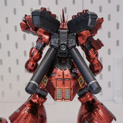 SH Studio RG Sazabi Clear Armor Plated Coating Version (Third Party)