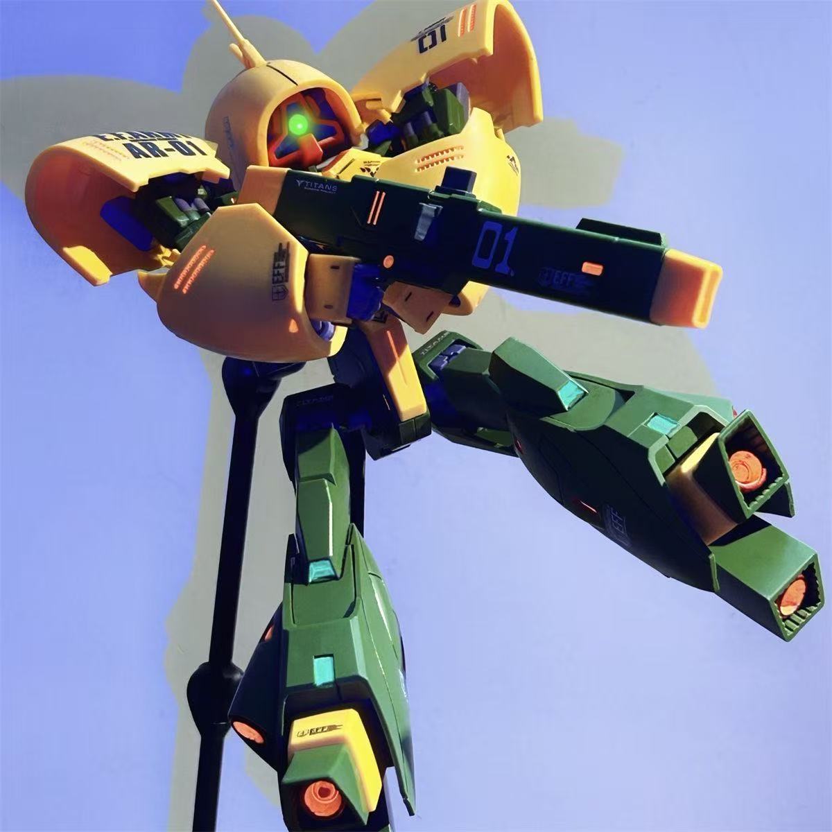 XW Studio HG Asshimar 1/144 - Pumpkin Warrior (Third Party)