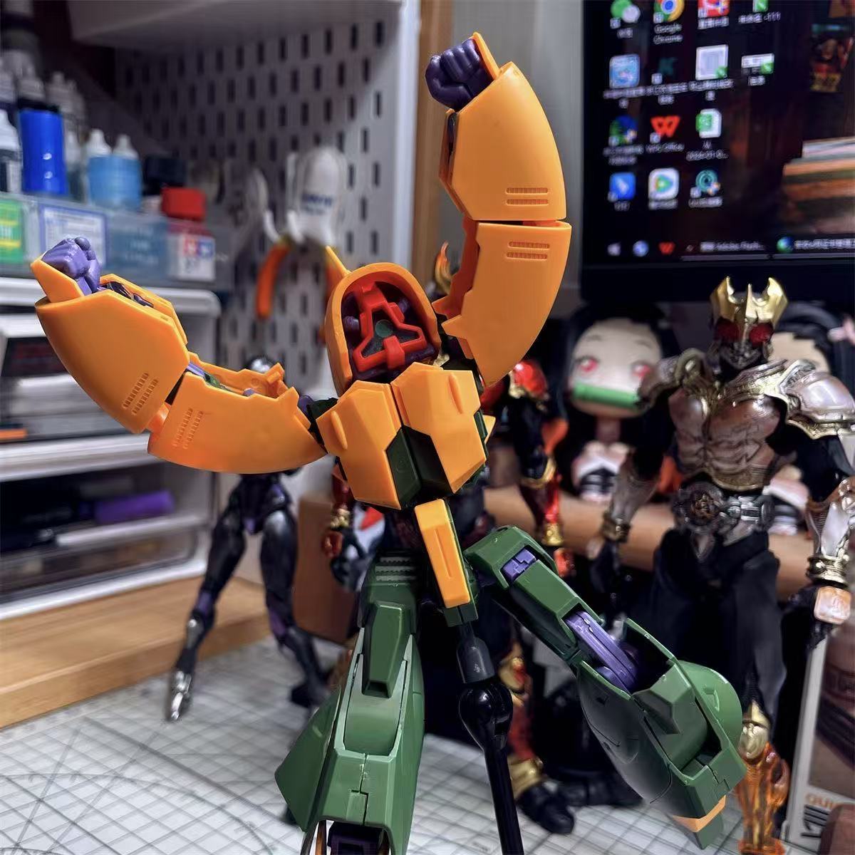 XW Studio HG Asshimar 1/144 - Pumpkin Warrior (Third Party)