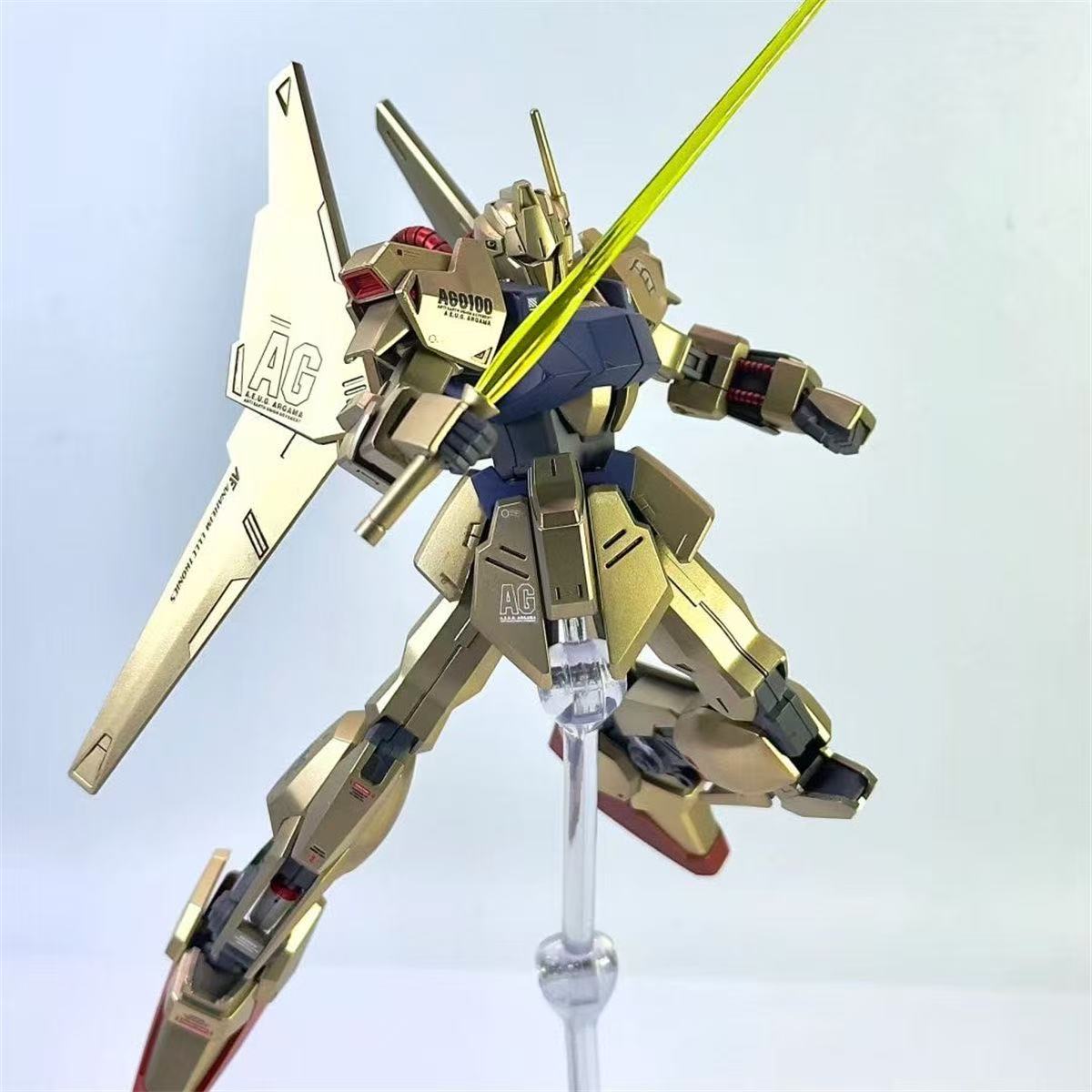 WMH Studio HG Hyaku Shiki Revive 1/144 - Champagne Gold Coating (Third Party)