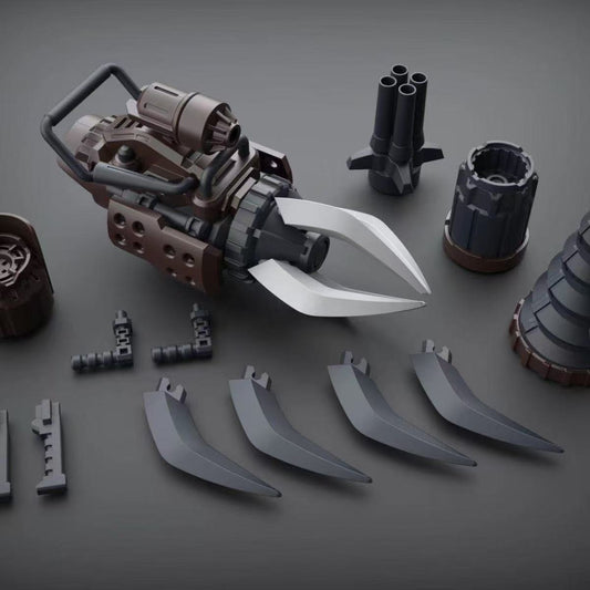 (Pre-Order) Spicy Seafood Studio 1/100 MG Zgok / Acguy Electric Spininng Movement Expansion Unit - Grey Ver. (ETA: Q1 2026)