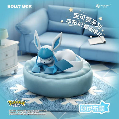 Langbowang Pokemon Sleeping Eevee Series Blind Box Figure - Sylveon (Confirmed Style)