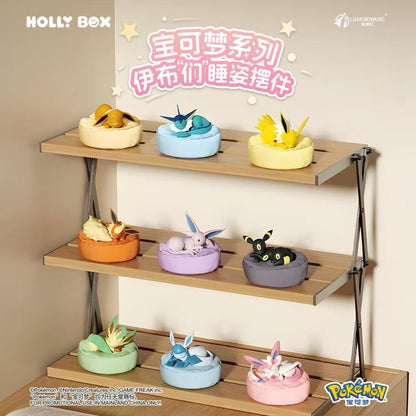 Langbowang Pokemon Sleeping Eevee Series Blind Box Figure - Sylveon (Confirmed Style)