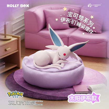 Langbowang Pokemon Sleeping Eevee Series Blind Box Figure - Sylveon (Confirmed Style)
