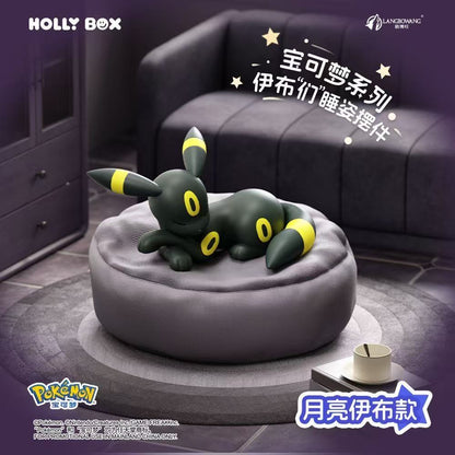 Langbowang Pokemon Sleeping Eevee Series Blind Box Figure - Sylveon (Confirmed Style)