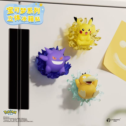 Langbowang Pokemon Fridge Magnetic Figure - Psyduck