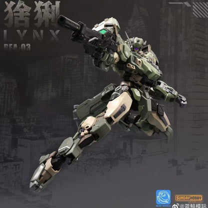 (Pre-Order) MJZ Blue Whale x Sunday Hobby 1/100 REA-03 LYNX Model Kit (ETA: Q1 2026)