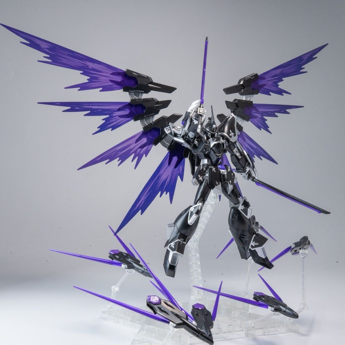 QY HG Black Knight Squad Cal-Re.A Black Ver. (Third Party)