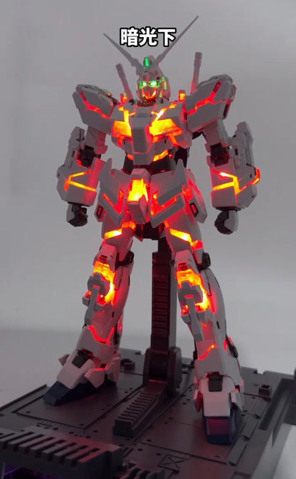 (Pre-Order) Changlong Model KO 7702 MGEX Unicorn Gundam 1/100 Model Kit (With Colorful RGB LED Unit and Action Base) (ETA: Q1 2026)