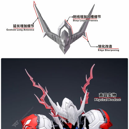 (TAS Studio) Extended Antenna Parts for MG Barbatos Lupus (Semi-Colored)
