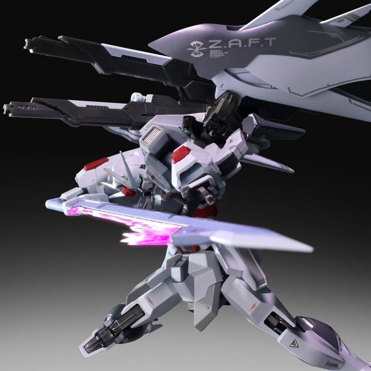(Pre-Order) KMR Metal Robot Spirits Style 1/144 Metal Frame Impulse Gundam Blanche Model Kit (Third Party) (ETA: April - May 2026)