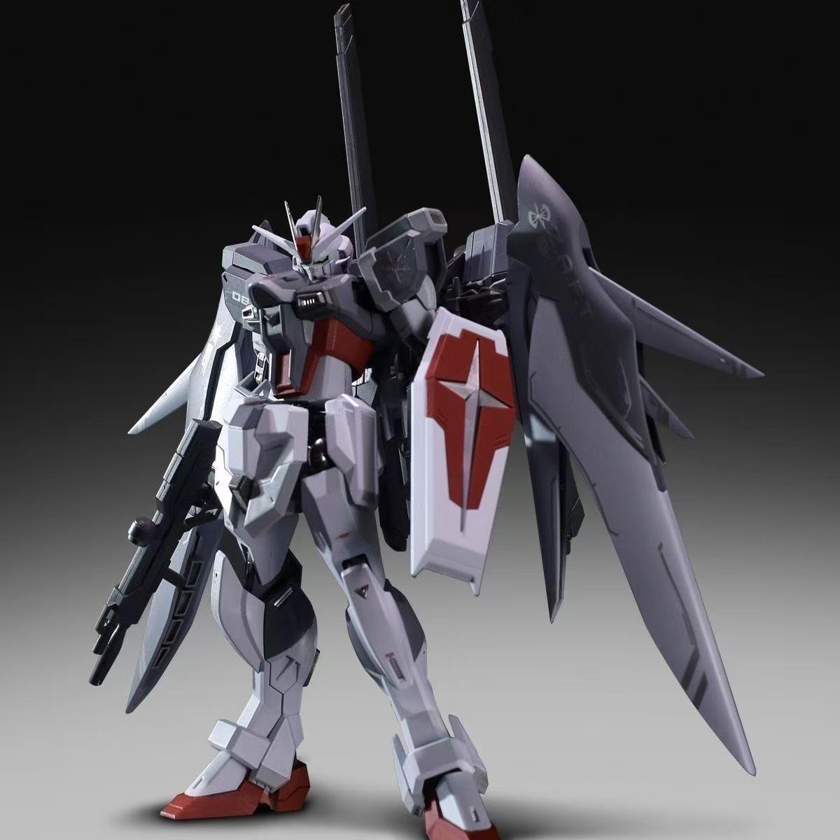 (Pre-Order) KMR Metal Robot Spirits Style 1/144 Metal Frame Impulse Gundam Blanche Model Kit (Third Party) (ETA: April - May 2026)