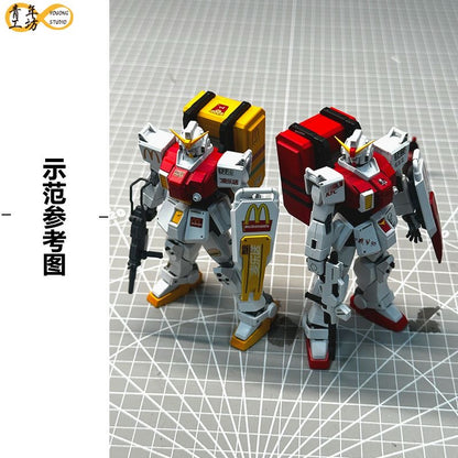 Customized KFC & McDonald Water Decal