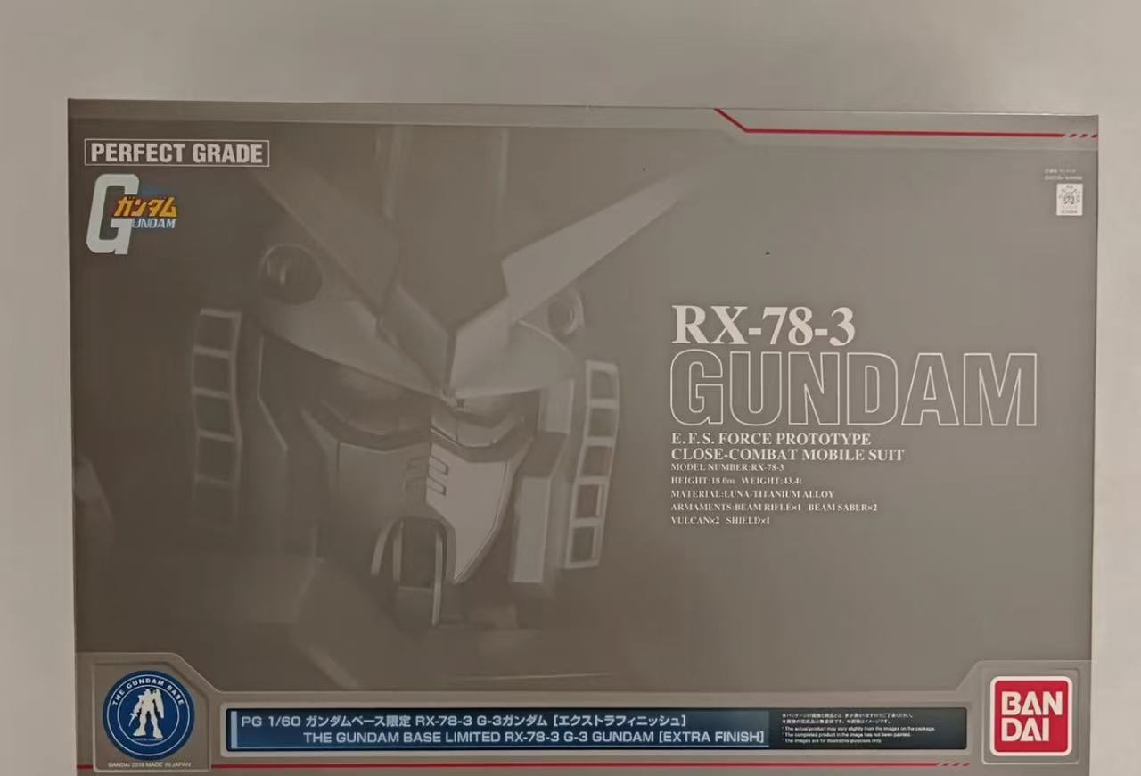 PG Gundam Base Limited RX-78-2 G-3 [Extra Finish] 1/60