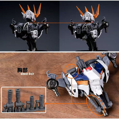 (TAS Studio) Detail Upgrade Conversion Kits for Wolf Technologies 1/100 Metal Frame Barbatos Kit