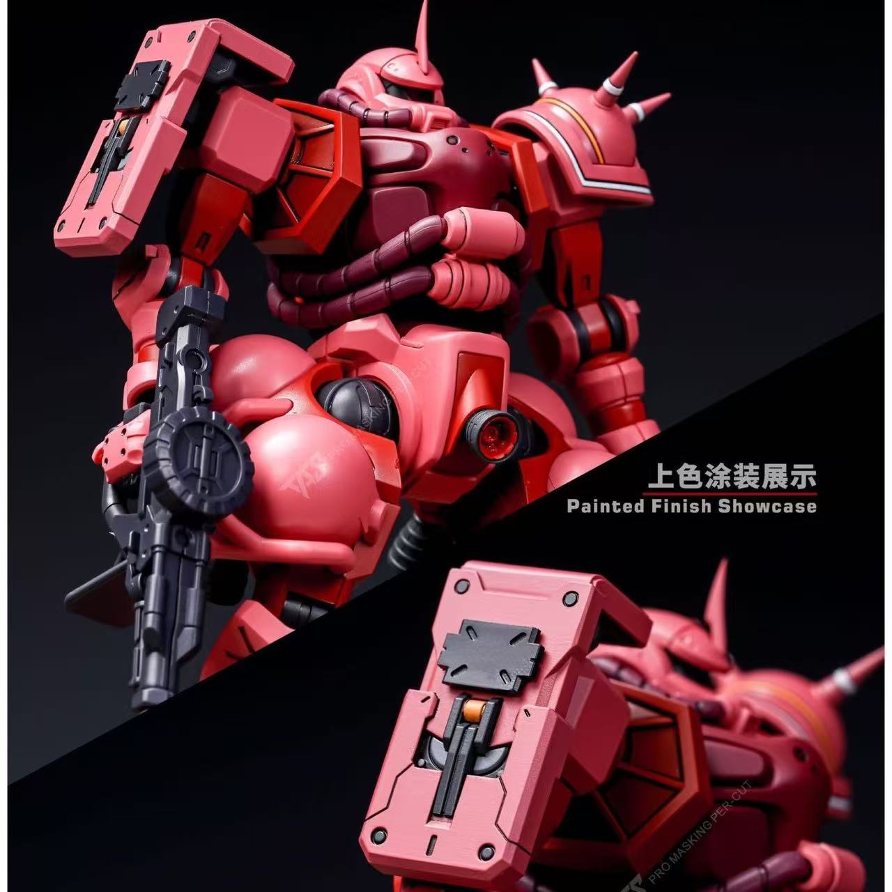 (TAS Studio) Model Modification Parts for 1/144 HG Zaku (GQ) [Uncolored]