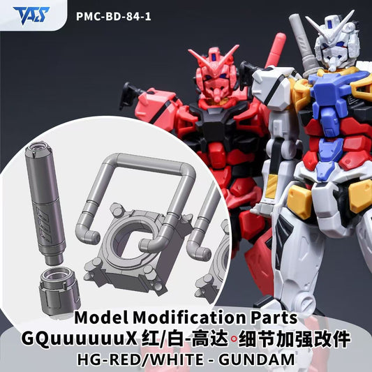 (TAS Studio) Model Modification Parts for 1/144 HG Red / White Gundam (GQ) [Uncolored]