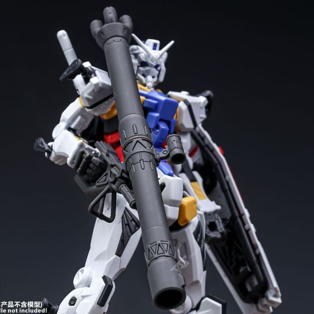 (TAS Studio) Rocket Launcher for 1/144 HG Red / White Gundam (GQ)