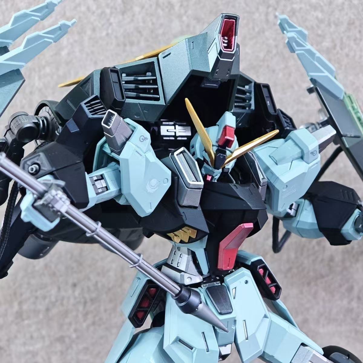YX Studio Customized Paint Menghu 1/100 FM Fobidden Gundam Metal Composite Style Coating (Third Party, Not Original Bandai Kit Used)