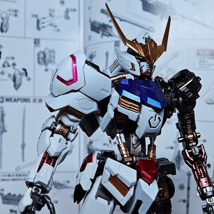 YX Studio Customized Paint Supa 1/100 MG Gundam Barbatos Metallic Coating (Third Party, Not Original Bandai Kit Used)