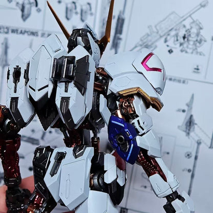 YX Studio Customized Paint Supa 1/100 MG Gundam Barbatos Metallic Coating (Third Party, Not Original Bandai Kit Used)