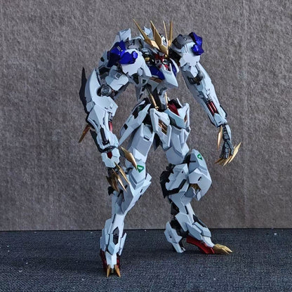 YX Studio Customized Paint Lunavor 1/100 scale Gundam Barbatos Lupus Rex Metallic Coating (Third Party, Not Original Bandai Kit Used)