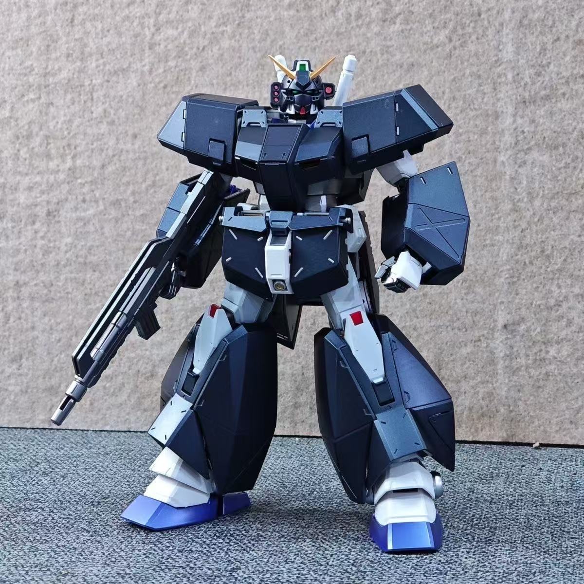YX Studio Customized Paint YM Studio MG 1/100 Gundam NT-1 Alex Ver.2.0 Metallic Coating (Third Party, Not Original Bandai Kit Used)