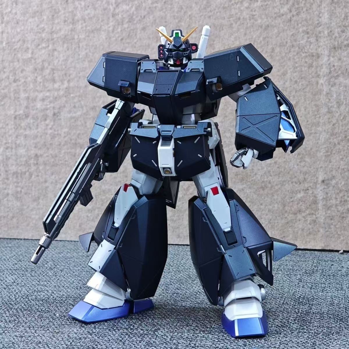 YX Studio Customized Paint YM Studio MG 1/100 Gundam NT-1 Alex Ver.2.0 Metallic Coating (Third Party, Not Original Bandai Kit Used)