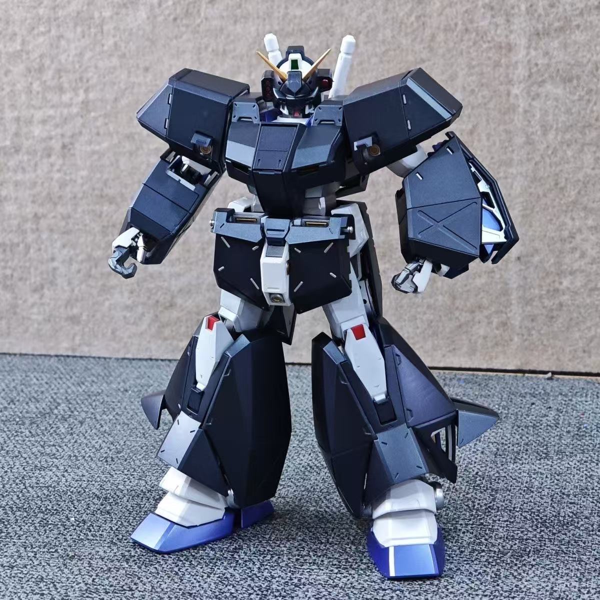YX Studio Customized Paint YM Studio MG 1/100 Gundam NT-1 Alex Ver.2.0 Metallic Coating (Third Party, Not Original Bandai Kit Used)