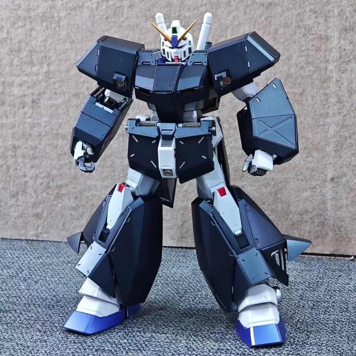 YX Studio Customized Paint YM Studio MG 1/100 Gundam NT-1 Alex Ver.2.0 Metallic Coating (Third Party, Not Original Bandai Kit Used)