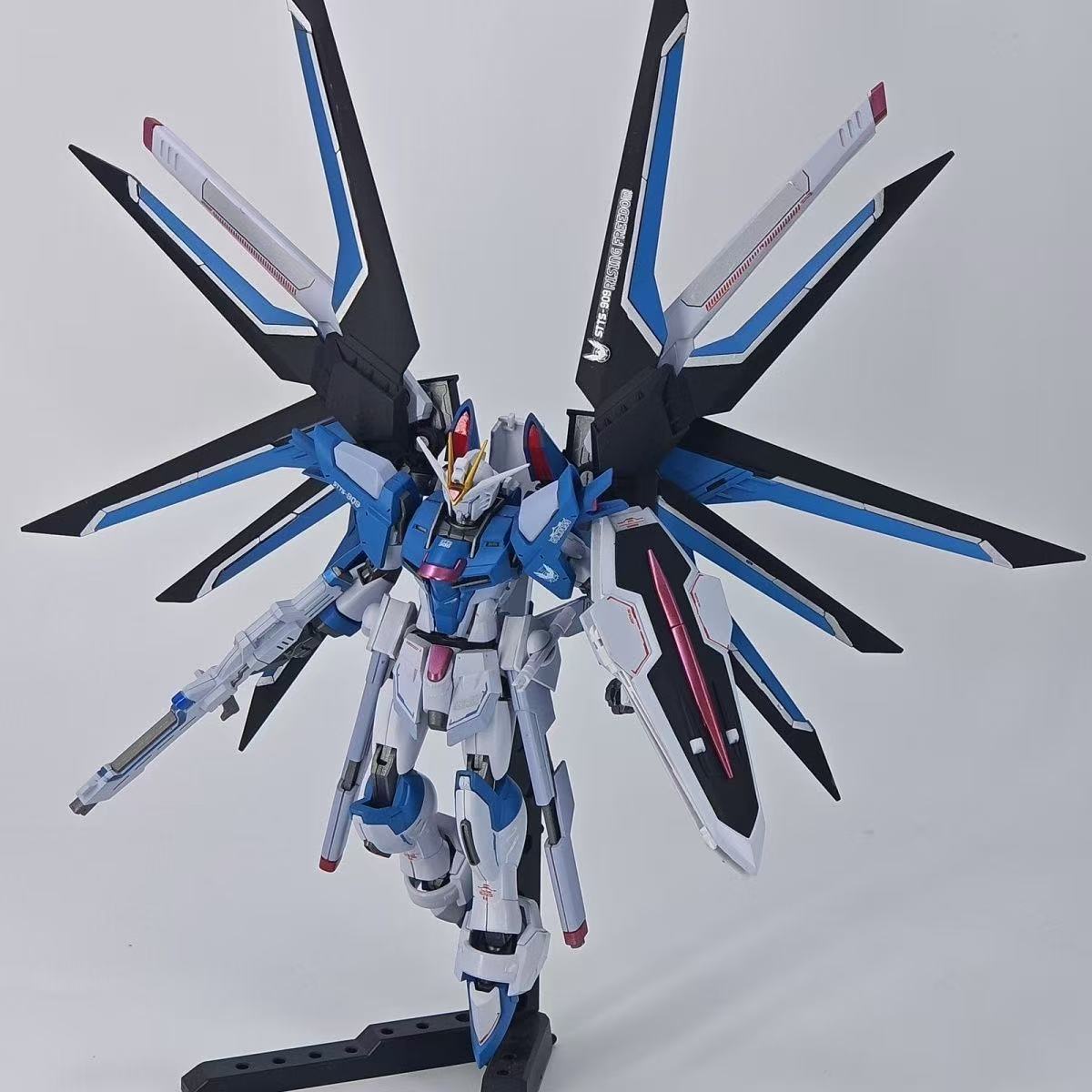 YX Studio Customized Paint XFS Studio 1/144 HGCE Rising Freedom Gundam Robot Spirits Style Coating (Third Party, Not Original Bandai Kit Used)