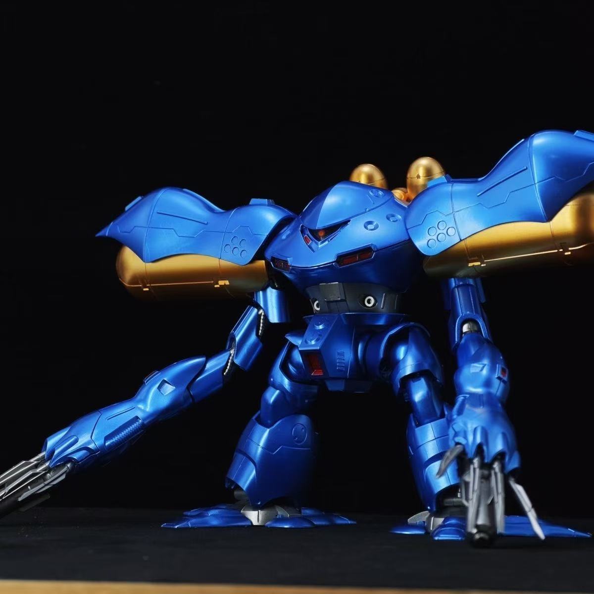YX Studio Customized Paint Crab Boss 1/100 HG MSM-03C Hygogg Metallic Coating (Third Party, Not Original Bandai Kit Used)