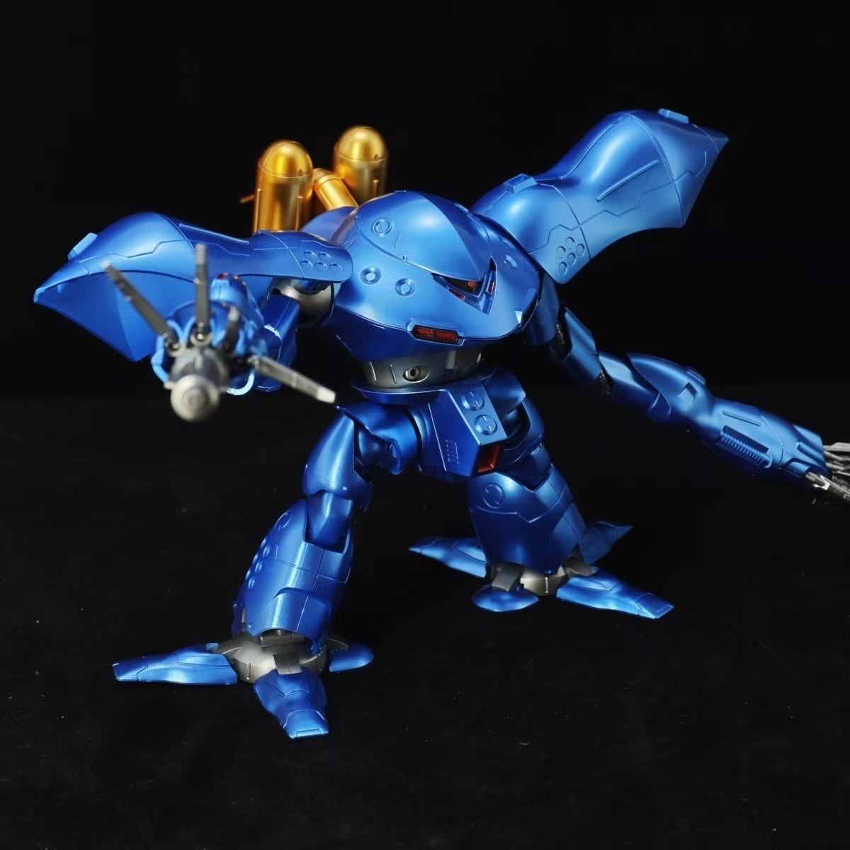 YX Studio Customized Paint Crab Boss 1/100 HG MSM-03C Hygogg Metallic Coating (Third Party, Not Original Bandai Kit Used)