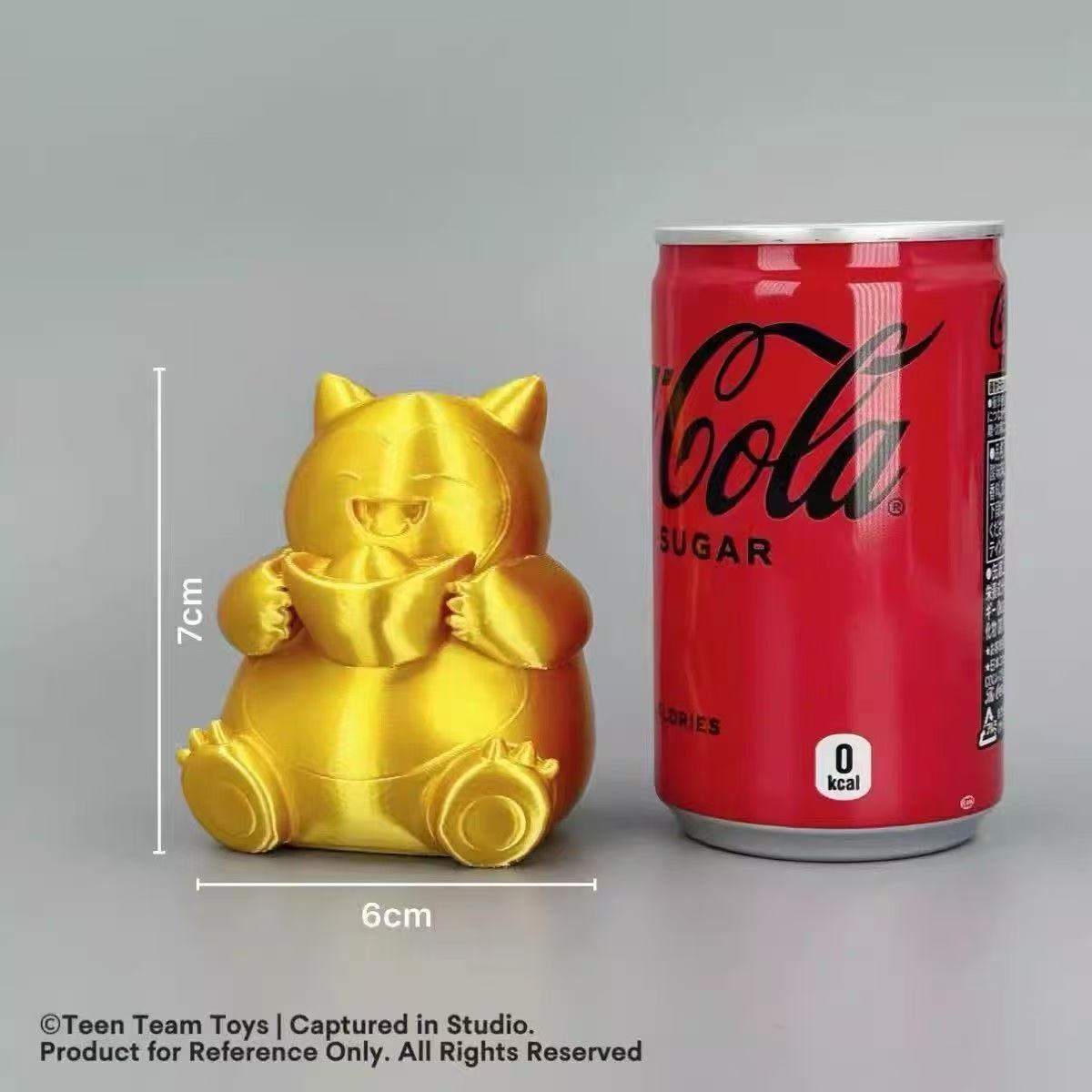 Teen Team Toys Studio 3D Print Fortune Snorlax