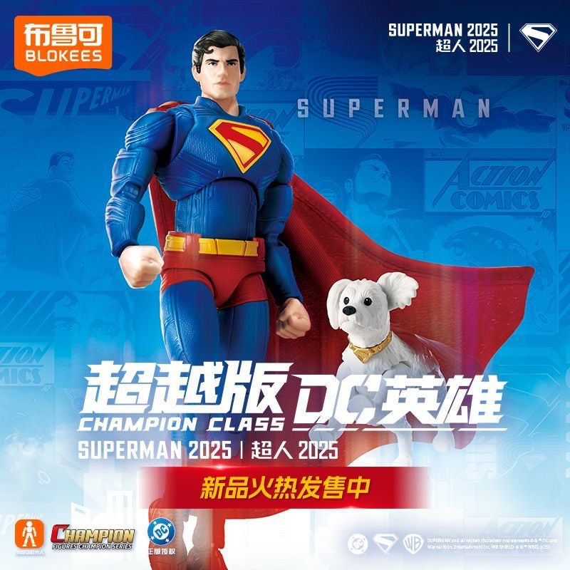 Blokees Champion Class DC Series Heros Superman Assembly Model Kit