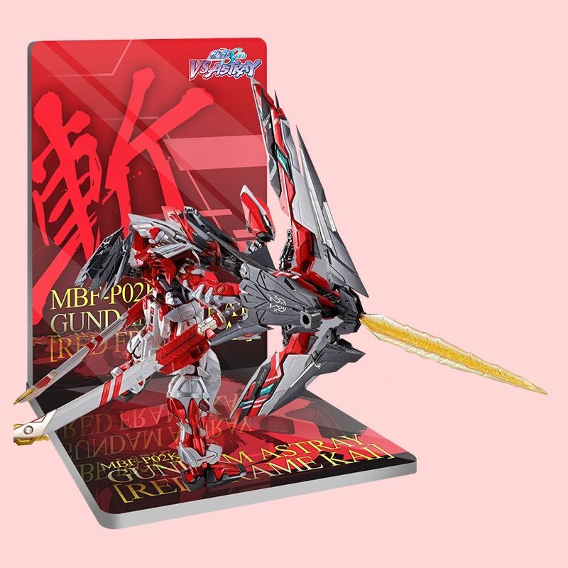 Meibo Acrylic Staging Base for MG 1/100 Gundam Astray Red Frame Kai (Model Kit not Included)