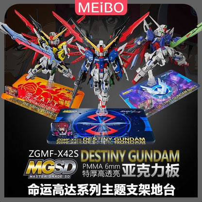 Meibo Acrylic Staging Base for MGSD Destiny Gundam (Model Kit not Included)