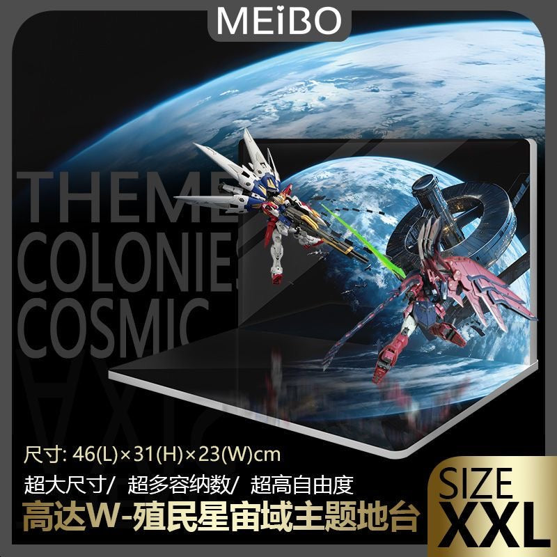 Meibo Acrylic Staging Base for Space Scene (Model Kit not Included)