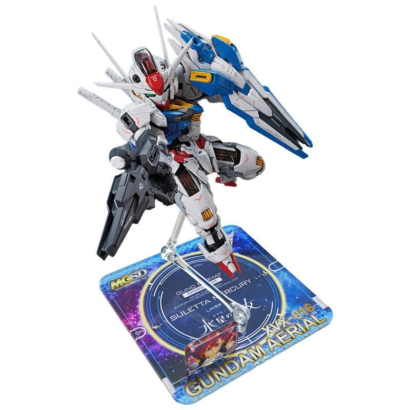 Meibo Acrylic Staging Base for MGSD Gundam Aerial (Model Kit not Included)